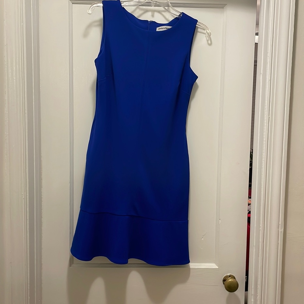 Blue dress with pockets!